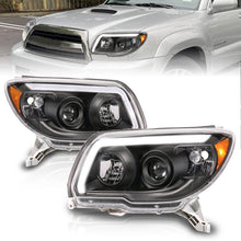 Cargar imagen en el visor de la galería, ANZO 06-09 Toyota 4 Runner Projector Headlights Plank Style - Black