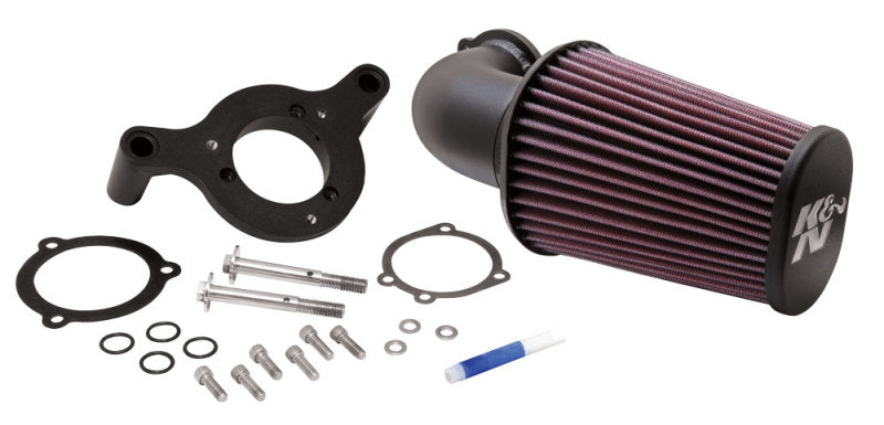 K&N 01-14 Harley Davidson Softail DYNA Performance Intake Kit