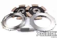 Cargar imagen en el visor de la galería, XClutch Chevrolet 9in Twin Solid Ceramic Multi-Disc Service Pack