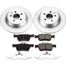 Cargar imagen en el visor de la galería, Power Stop 17-18 Lincoln Continental Rear Z17 Evolution Geomet Coated Brake Kit