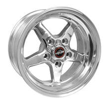 Cargar imagen en el visor de la galería, Race Star 92 Drag Star 15x8.00 5x4.50bc 4.50bs Direct Drill Polished Wheel