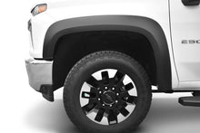 Cargar imagen en el visor de la galería, Bushwacker 2020 Chevrolet Silverado 2500 Extend-A-Fender Style Flares Front 2pc - Black