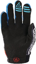 Cargar imagen en el visor de la galería, Answer 25 Aerlite Drip Gloves Black/White/Rainbow Youth - Large