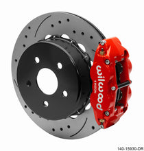 Cargar imagen en el visor de la galería, Wilwood Superlite 4R Rear Brake Kit 14.00 Red 2018-Up Jeep JL SRP w/Lines