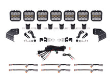 Cargar imagen en el visor de la galería, Diode Dynamics Bronco SS5 Sport CrossLink Windshield - White Combo Lightbar Kit