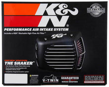 Cargar imagen en el visor de la galería, K&amp;N Street Metal Intake System 08-16 Harley Davidson Shaker Silver H/D Touring Models