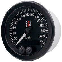 Cargar imagen en el visor de la galería, Autometer Stack Instruments 88mm 0-290 KM/H GPS Speedometer - Black