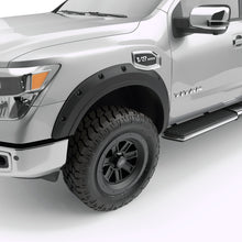 Cargar imagen en el visor de la galería, EGR 2017 Nissan Titan Bolt-On Look Fender Flares - Set - Black Matte (796005)