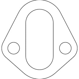 Cometic Chrysler/Ford/GM Fuel Pump Gaskets .031in Fiber - 2 Bolt - 10 Pack