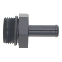 Cargar imagen en el visor de la galería, DeatschWerks 10AN ORB Male to 3/8in Male Barb Fitting - Anodized Matte Black