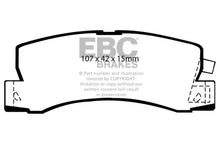 Cargar imagen en el visor de la galería, EBC 90-91 Lexus ES250 2.5 Redstuff Rear Brake Pads