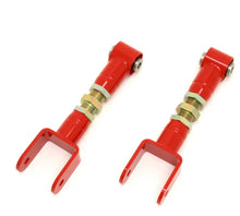 Cargar imagen en el visor de la galería, BMR 79-04 Fox Mustang Upper Control Arms On-Car Adj. w/ Spherical Bearings - Red