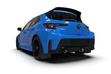 Cargar imagen en el visor de la galería, Rally Armor 23-26 Toyota GR Corolla Black Mud Flap w/Light Blue Logo