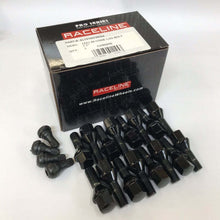 Cargar imagen en el visor de la galería, Raceline 12x1.50 1.1in Black Lug Bolts