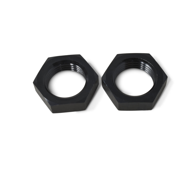 Russell Fitting -8An Flare To 1/4in NPT 90 Deg Blk Anodize