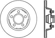 Cargar imagen en el visor de la galería, StopTech 64-67 Ford Mustang Cryo Slotted Front Left Sport Brake Rotor