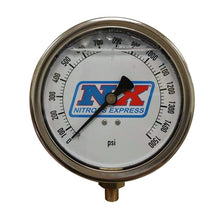 Cargar imagen en el visor de la galería, Nitrous Express Nitrous Pressure Gauge 4in-High Accuracy
