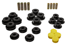 Cargar imagen en el visor de la galería, Energy Suspension 97-06 Jeep Wrangler TJ/YJ Black Front Control Arm Bushings (Must reuse OEM Outer S