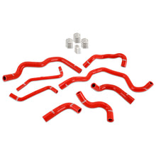 Cargar imagen en el visor de la galería, Mishimoto 2023+ Nissan Z Silicone Ancillary Coolant Hose Kit - Red