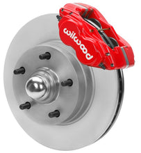 Cargar imagen en el visor de la galería, Wilwood 70-81 FBody/75-79 A&amp;XBody Dynalite Frt Brk Kit 11in Rtr Red Calipers Use w/ Pro Drop Spindle