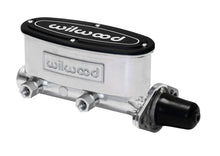 Cargar imagen en el visor de la galería, Wilwood High Volume Tandem Master Cylinder - 1in Bore Ball Burnished