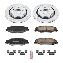 Cargar imagen en el visor de la galería, Power Stop 06-09 Cadillac XLR Rear Z23 Evolution Sport Brake Kit