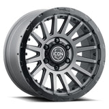 ICON Alloys Recon Pro Satin Charcoal- 18 X 9 - 6 X 5.5 - 0MM 5in BS