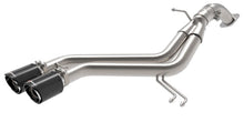 Cargar imagen en el visor de la galería, aFe Takeda 13-17 Hyundai Veloster L4-1.6L 2-1/2in 304 SS Axle-Back Exhaust w/ Carbon Fiber Tips