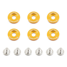 Load image into Gallery viewer, Mishimoto Large Fender Washer Kit (6pcs) - Gold