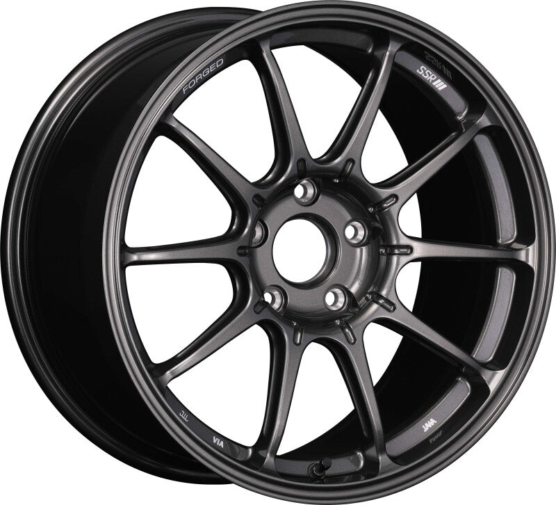 SSR GTX01 FORGED 18x9.5 +45 5x120 GT GUNMETAL WHEEL
