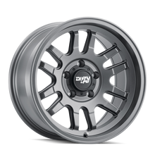 Cargar imagen en el visor de la galería, Dirty Life 9310 Canyon 17x9 / 6x135 BP / 0mm Offset / 87.1mm Hub Satin Graphite Wheel