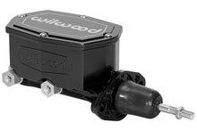 Cargar imagen en el visor de la galería, Wilwood Corvette C2 Compact Tandem Master Cylinder - 7/8in Bore Black