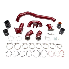 Cargar imagen en el visor de la galería, Wehrli 07.5-10 GMC/Chevrolet 6.6L Duramax Stage 1 High Flow Intake Bundle Kit - WCFab Red