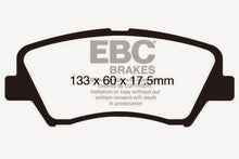 Cargar imagen en el visor de la galería, EBC 13+ Hyundai Elantra 1.8 Ultimax2 Front Brake Pads