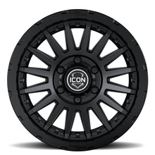 Load image into Gallery viewer, ICON Alloys Recon Pro Satin Black - 18 X 9 - 6 X 135- 6MM 5.25in BS