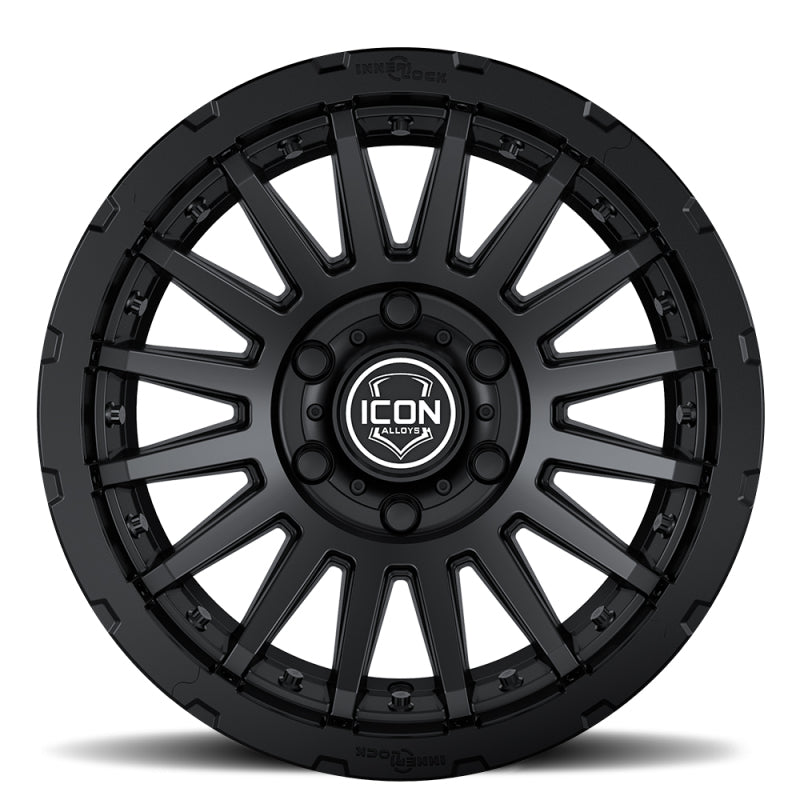 ICON Alloys Recon Pro Satin Black - 18x9 / 6x5.5 / 0mm / 5in BS