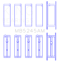 Cargar imagen en el visor de la galería, King 91-04 Nissan 146CI/2.4L KA24DE L4 / 89-97 146CI/2.4L KA24E L4  (Size STD) Main Bearing Set