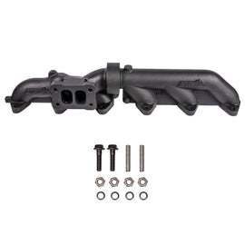 ATS Diesel 03-07 5.9L Cummins 2Pc Wide Flange T3 Pulse Flow Exhaust Manifold w/ Flange Hardware