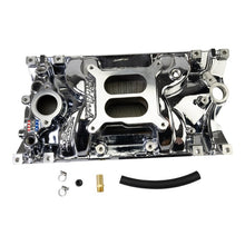 Cargar imagen en el visor de la galería, Edelbrock Chevy Vortec SB Performance EPS Manifold - Chrome Plasma Finish