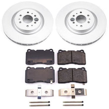 Cargar imagen en el visor de la galería, Power Stop 04-07 Cadillac CTS Front Z17 Evolution Geomet Coated Brake Kit