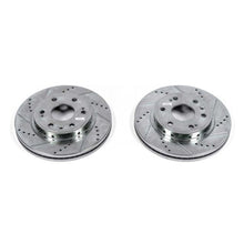 Cargar imagen en el visor de la galería, Power Stop 08-19 Chevrolet Tahoe Front Evolution Drilled &amp; Slotted Rotors - Pair