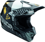 Answer AR3 Ronin Helmet Black/White/Gold - 2XL