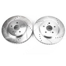 Cargar imagen en el visor de la galería, Power Stop 04-06 Lexus RX330 Front Evolution Drilled &amp; Slotted Rotors - Pair