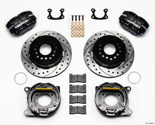 Cargar imagen en el visor de la galería, Wilwood Dynapro Dust-Boot P/S Park Brake Kit Drilled Small Ford 2.50in Offset