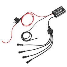 Cargar imagen en el visor de la galería, Oracle 09-18 Dodge Ram Switchback Quad Headlight Halo Kit - RGB+A + w/ BC1 Controller