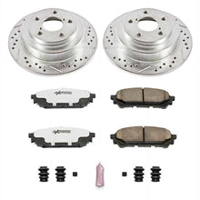 Cargar imagen en el visor de la galería, Power Stop 05-06 Saab 9-2X Rear Z26 Street Warrior Brake Kit