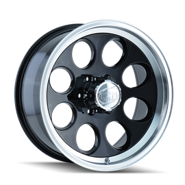 ION Type 171 15x10 / 5x114.3 BP / -38mm Offset / 83.82mm Hub Black/Machined Wheel
