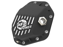 Cargar imagen en el visor de la galería, aFe 19-25 GM Trucks Front Diff Cover - Black w/ Machined Fins