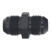 Cargar imagen en el visor de la galería, DeatschWerks 8AN Male Flare to 8AN Male Flare Coupler - Anodized Matte Black