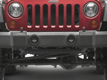 Cargar imagen en el visor de la galería, Raxiom 07-18 Jeep Wrangler JK V2 LED Switchback Fog Lights with Amber Turn Signal and Halo Rings